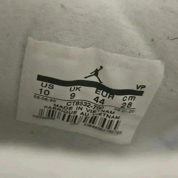 NIKE Air Jordan Retro 3 Rustic Pink EUC Size 10 - Picture 9 of 11